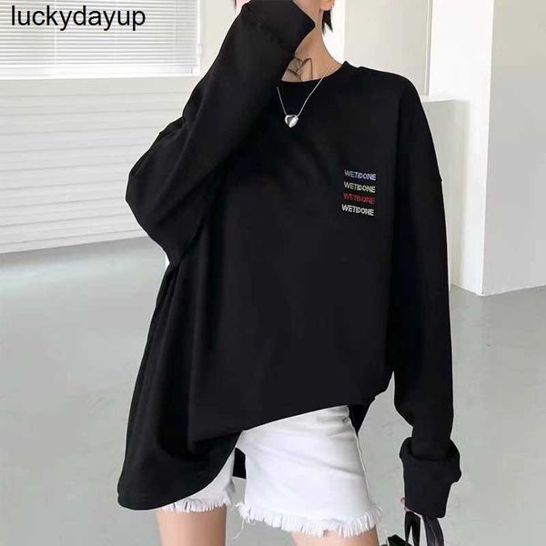 designer men's hoodies sweatshirts we11done sweater bottomed long sleeved autumn loose men's women's lovers fashion hoodie, Black
designer men's hoodies sweatshirts we11done sweater bottomed long sleeved autumn loose men's women's lovers fashion hoodie, Black