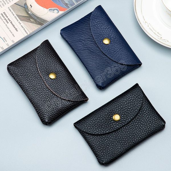 fashion soft wallets pu leather coin purse business wallet female card holder solid color mens coin earphone pouch, White
fashion soft wallets pu leather coin purse business wallet female card holder solid color mens coin earphone pouch, White