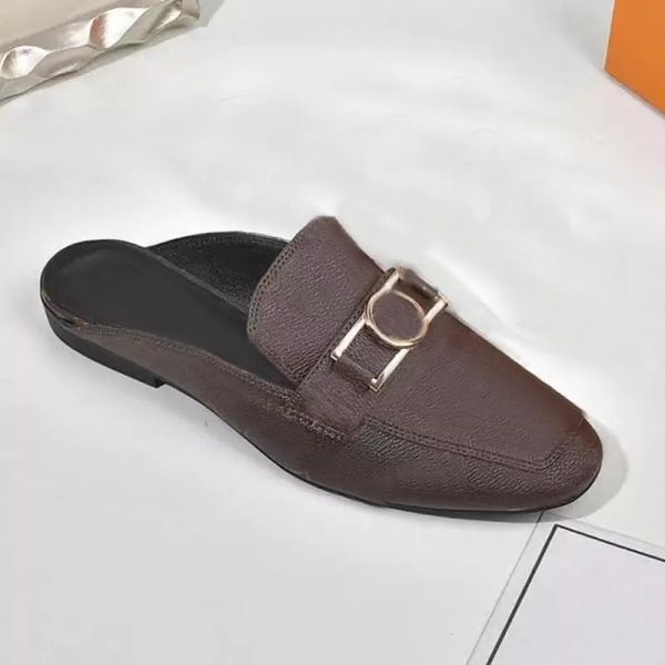 beach slippers fashion loafers flops women shoes ladies sandals designer summer flat baotou leather letters lady cartoon slides metal shoes, Black
beach slippers fashion loafers flops women shoes ladies sandals designer summer flat baotou leather letters lady cartoon slides metal shoes, Black