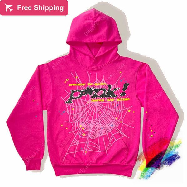 2023ss red sp5der young thug angel hoodies men women 1 1 foam printing spider web pullover sweatshirts, Black
2023ss red sp5der young thug angel hoodies men women 1 1 foam printing spider web pullover sweatshirts, Black