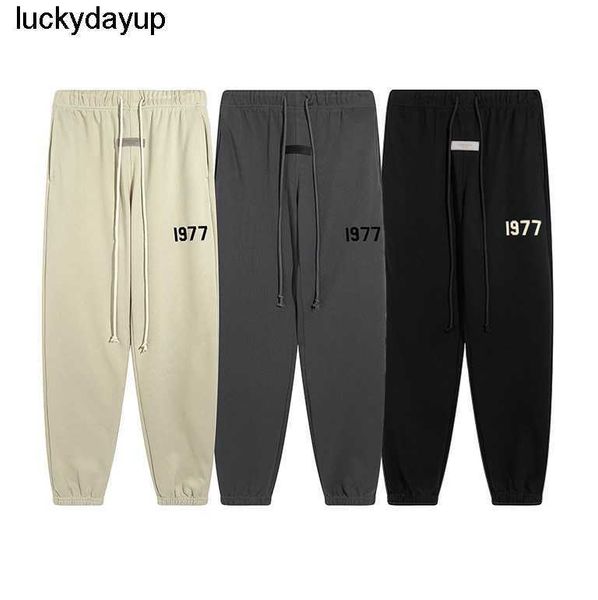 new men's pants designer line essential letter casual fashion brand loose streetwear pants, Black
new men's pants designer line essential letter casual fashion brand loose streetwear pants, Black