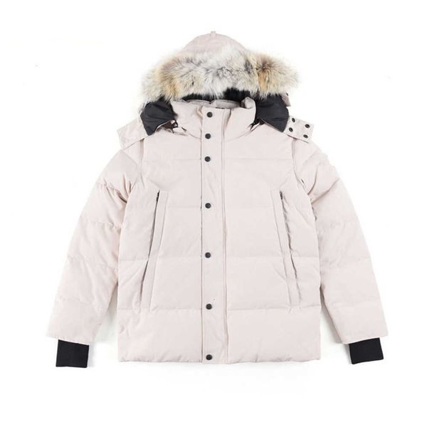 mens down jacket goose coat real big wolf fur canadian wyndham overcoat clothing casual fashion style winter outerwear, Black
mens down jacket goose coat real big wolf fur canadian wyndham overcoat clothing casual fashion style winter outerwear, Black