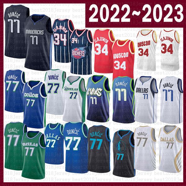 2023 dalla maverick jersey houstons rocket basketball luka doncic hakeem olajuwon dirk nowitzki 77 41 34 mens tnrz, Black;red
2023 dalla maverick jersey houstons rocket basketball luka doncic hakeem olajuwon dirk nowitzki 77 41 34 mens tnrz, Black;red