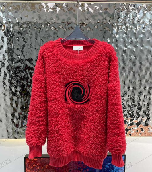 womens sweaters classic logo embroidery terry knit sweater thread round collar long sleeves warn knitwear designer brand women clothes 2 col, White;black
womens sweaters classic logo embroidery terry knit sweater thread round collar long sleeves warn knitwear designer brand women clothes 2 col, White;black