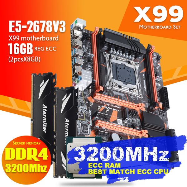x99 d4 ddr4 motherboard set with xeon e5 2678 v3 lga2011-3 cpu x 8gb 16gb 3200mhz ddr4 pc4 reg ecc ram
x99 d4 ddr4 motherboard set with xeon e5 2678 v3 lga2011-3 cpu x 8gb 16gb 3200mhz ddr4 pc4 reg ecc ram