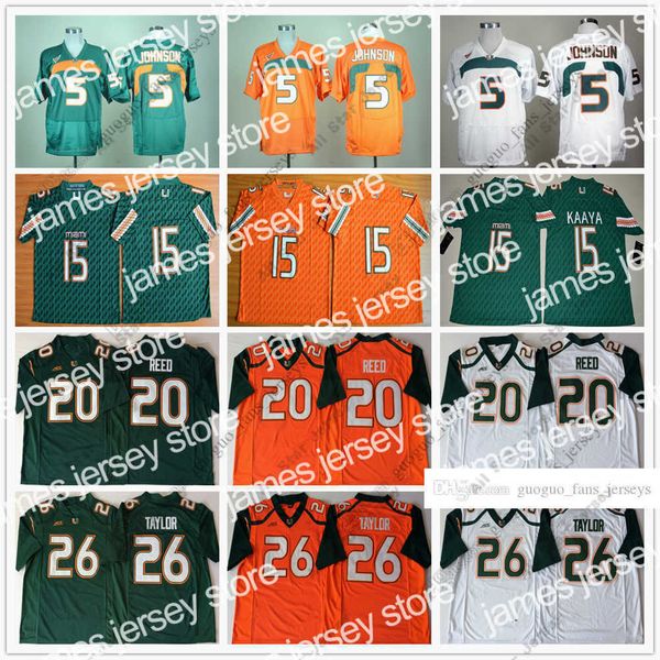 american college football wear ncaa miami hurricanes football jersey 5 andre johnson 15 brad kaaya 20 ed reed 26 sean taylor jersey size s--, Black
american college football wear ncaa miami hurricanes football jersey 5 andre johnson 15 brad kaaya 20 ed reed 26 sean taylor jersey size s--, Black