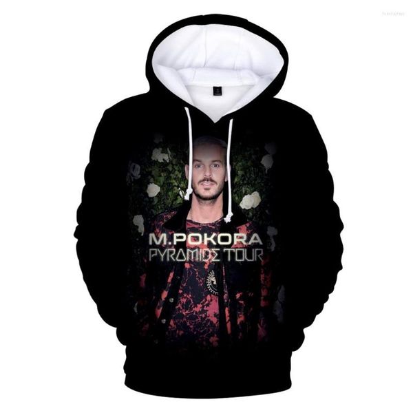 men's hoodies m. pokora hoodie 3d tracksuit women sweatshirt streetwear hip hop style mapokora clothes plus size, Black
men's hoodies m. pokora hoodie 3d tracksuit women sweatshirt streetwear hip hop style mapokora clothes plus size, Black
