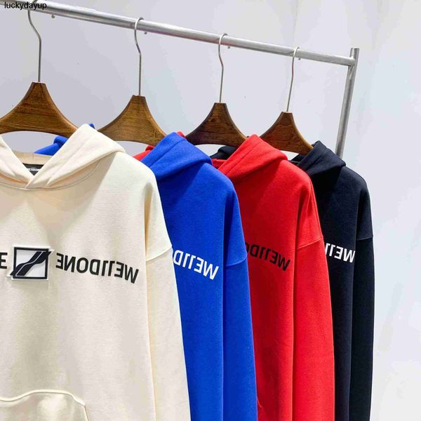 women's hoodies sweatshirts we11done designer hoodie plush fashion casual sweater lovers streetwear hoodie, Black
women's hoodies sweatshirts we11done designer hoodie plush fashion casual sweater lovers streetwear hoodie, Black