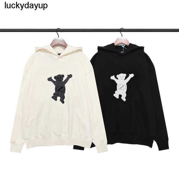 women's hoodies sweatshirts fashion brand flocked bear printed hoodie we11done men's women's streetwear hoodie, Black
women's hoodies sweatshirts fashion brand flocked bear printed hoodie we11done men's women's streetwear hoodie, Black