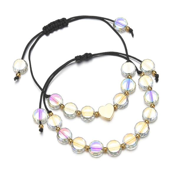 jewelry designer bracelets for women clovers woman bangle ice out custom link chain jewellery 8mm flat shape colored glass bead steel bead p, Golden;silver
jewelry designer bracelets for women clovers woman bangle ice out custom link chain jewellery 8mm flat shape colored glass bead steel bead p, Golden;silver