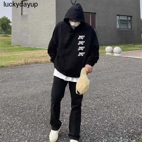 women's hoodies designer sweatshirts bullet screen we11done simple sweater loose men women fashion brand hoodie, Black
women's hoodies designer sweatshirts bullet screen we11done simple sweater loose men women fashion brand hoodie, Black