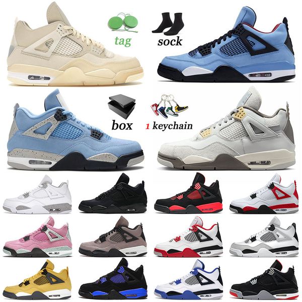 2022 men women basketball shoes 4 4s peach sail blue thunder cool grey infrared new black cat white cement red cement midnight navy mens sne
2022 men women basketball shoes 4 4s peach sail blue thunder cool grey infrared new black cat white cement red cement midnight navy mens sne