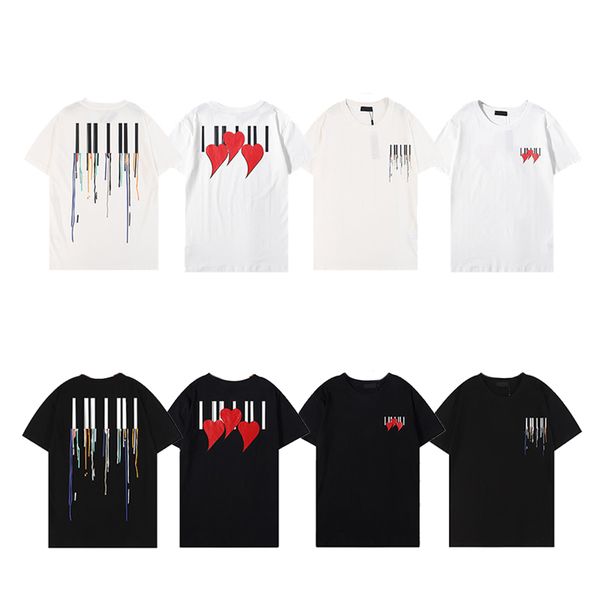 23ss new t-shirts mens womens designer printed fashion man t-shirt cotton casual tees short sleeve luxury hip hop streetwear tshirts, White;black
23ss new t-shirts mens womens designer printed fashion man t-shirt cotton casual tees short sleeve luxury hip hop streetwear tshirts, White;black