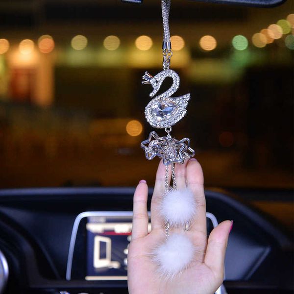 interior decorations car pendant fashion diamond crystal fur ball swan element decor automobile rearview mirror car hanging ornaments access
interior decorations car pendant fashion diamond crystal fur ball swan element decor automobile rearview mirror car hanging ornaments access
