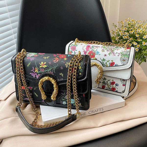 new arrival flower print luxury designer purse handbag chain leather messenger branded bag for women 2022
new arrival flower print luxury designer purse handbag chain leather messenger branded bag for women 2022