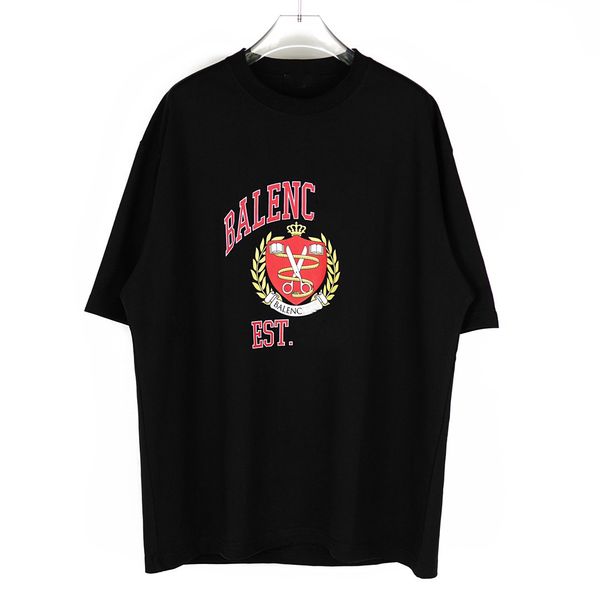 men's t-shirts couple 1917 printed college style men's and women's short sleeve t-shirt, White;black
men's t-shirts couple 1917 printed college style men's and women's short sleeve t-shirt, White;black