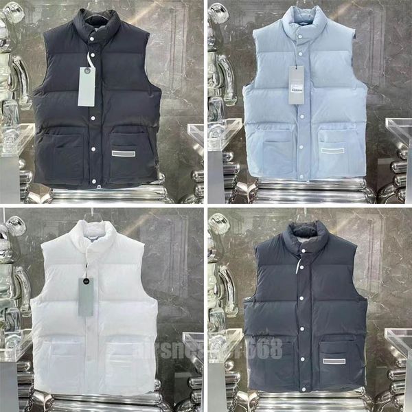 2022 winter keep warm men's women's vest canada usa style luxury bodywarmer puffer jacket designer coat down ves gilet hommes s-xx, Black
2022 winter keep warm men's women's vest canada usa style luxury bodywarmer puffer jacket designer coat down ves gilet hommes s-xx, Black