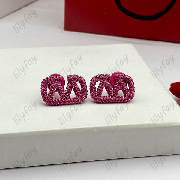 luxury love earring womens pearl loop studs fashion purple initial stud diamonds letters designer jewelry wedding earrings v 925 silver box, Golden;silver
luxury love earring womens pearl loop studs fashion purple initial stud diamonds letters designer jewelry wedding earrings v 925 silver box, Golden;silver