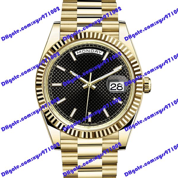 highquality men's watch 2813 automatic mechanical watch m228238 40mm black check dial stainless steel wristwatch calendar display 22823, Slivery;brown
highquality men's watch 2813 automatic mechanical watch m228238 40mm black check dial stainless steel wristwatch calendar display 22823, Slivery;brown