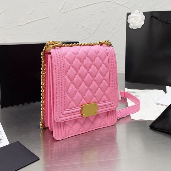 mini vertical boy caviar quilted bags real leather diamond gold metal chain shoulder strap multi pochette wallets designer classic handbags
mini vertical boy caviar quilted bags real leather diamond gold metal chain shoulder strap multi pochette wallets designer classic handbags