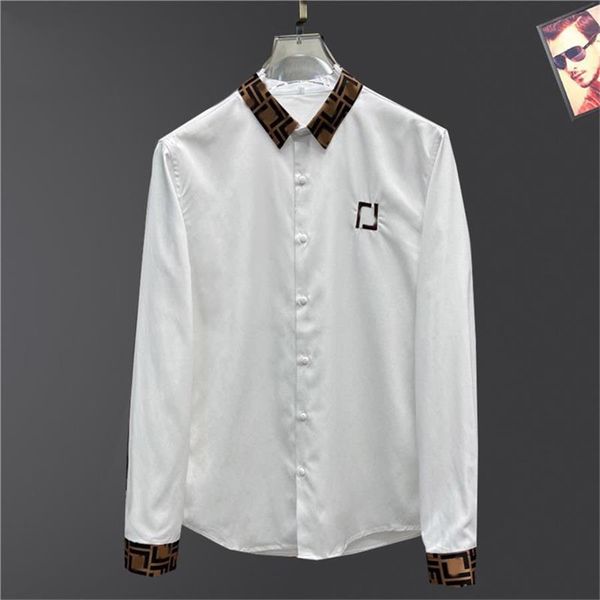 2023 luxury designer men's shirts fashion casual business social and cocktail shirt brand spring autumn slimming the most fashionable c, White;black
2023 luxury designer men's shirts fashion casual business social and cocktail shirt brand spring autumn slimming the most fashionable c, White;black