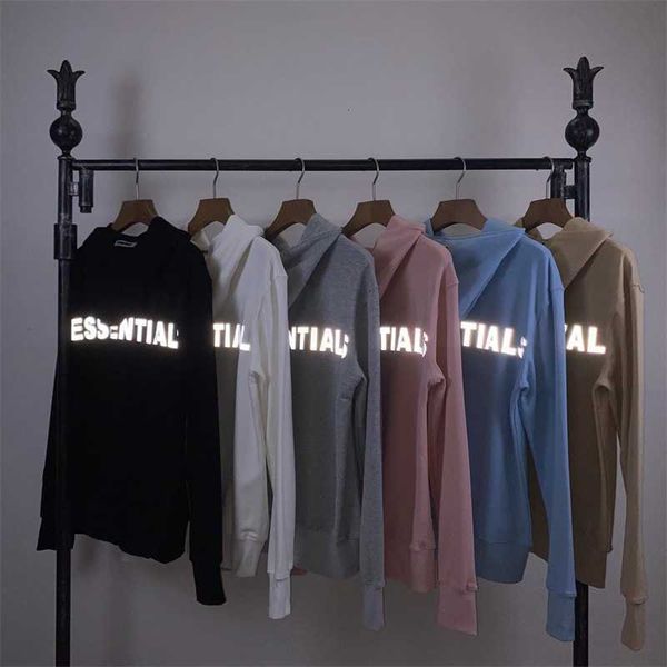hip hop essentials fashion hoodies autumn winter brand feel double line reflective letter men's women's sweater, Black
hip hop essentials fashion hoodies autumn winter brand feel double line reflective letter men's women's sweater, Black