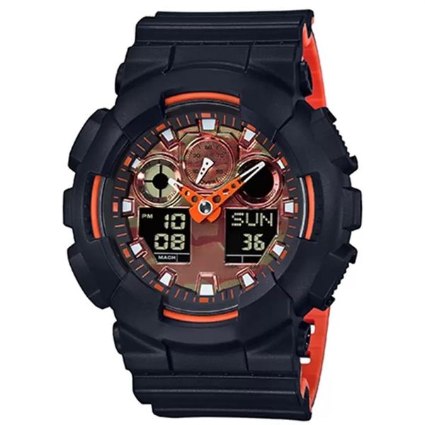 electronics men's watch 100 multiple colour rubber men sports watches quartz led dual display wristwatches297i, Slivery;brown
electronics men's watch 100 multiple colour rubber men sports watches quartz led dual display wristwatches297i, Slivery;brown