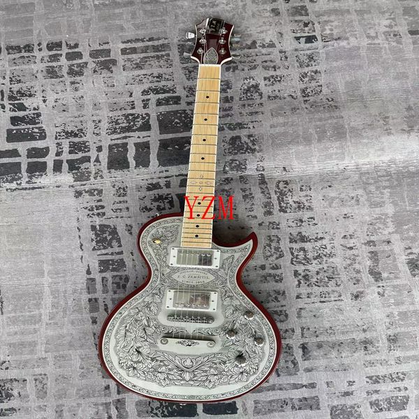 aluminum maple fingerboard six string high end pickup new metal rock electric guitar high quality
aluminum maple fingerboard six string high end pickup new metal rock electric guitar high quality