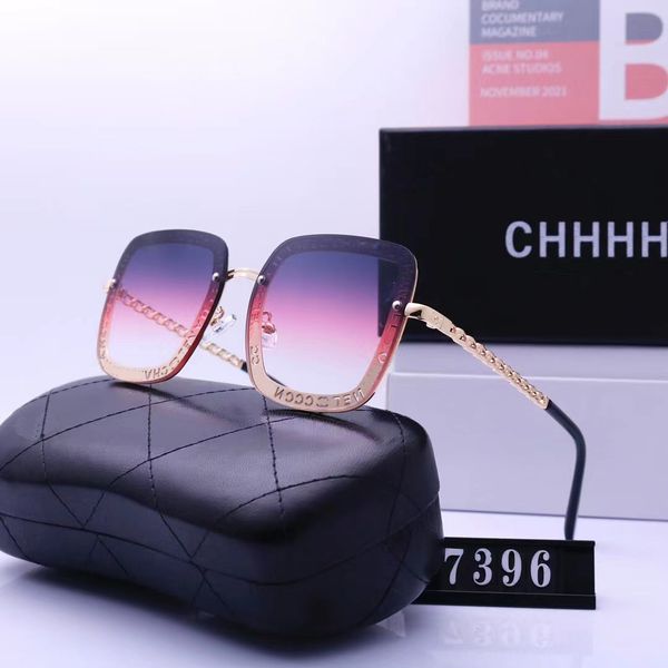 luxury designer sunglasses fashion sunscreen for men women beach shading uv protection polarized glasses trendy gift with box, White;black
luxury designer sunglasses fashion sunscreen for men women beach shading uv protection polarized glasses trendy gift with box, White;black