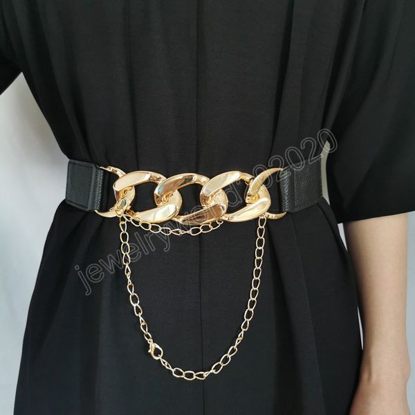 elastic belt for women female gold silver chain belt ladies dress waist belts coat waistband girl outdoor accessorie
elastic belt for women female gold silver chain belt ladies dress waist belts coat waistband girl outdoor accessorie