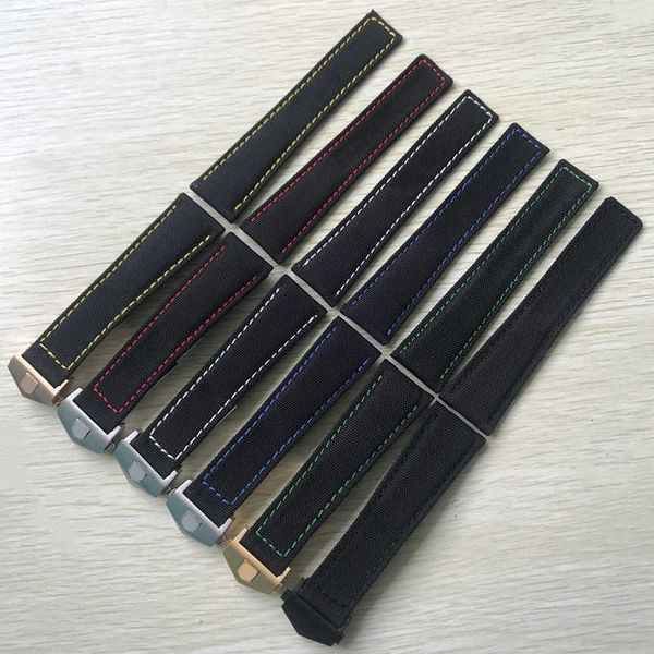 watch bands 22mm black with stitches nylon with leather watch band strap suitable for tag heuer aquaracer carrera bracelet t221213, Black;brown
watch bands 22mm black with stitches nylon with leather watch band strap suitable for tag heuer aquaracer carrera bracelet t221213, Black;brown