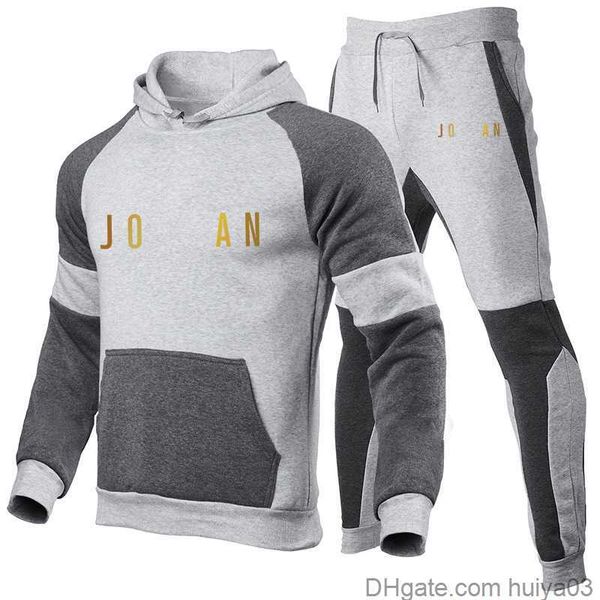 fashion clothing men's pullovers sweater cotton men designer tracksuits hoodie two pieces pants sports shirts fall winter jorden track, Gray
fashion clothing men's pullovers sweater cotton men designer tracksuits hoodie two pieces pants sports shirts fall winter jorden track, Gray