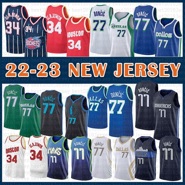 dalla maverick basketball jersey houstons rocket luka doncic dirk nowitzki hakeem olajuwon 77 41 34 spz3, Black;red
dalla maverick basketball jersey houstons rocket luka doncic dirk nowitzki hakeem olajuwon 77 41 34 spz3, Black;red