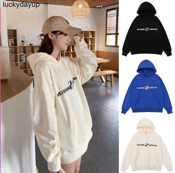 women's hoodies designer sweatshirts we11done long sleeved hooded sweater women's crowd loose fashion brand hoodie, Black
women's hoodies designer sweatshirts we11done long sleeved hooded sweater women's crowd loose fashion brand hoodie, Black