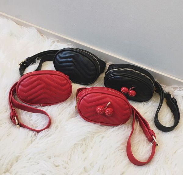 children handbag embroidered line fanny pack cherry chest bag fashion single shoulder crossbody bag outdoor sports backpack coin purse, Black
children handbag embroidered line fanny pack cherry chest bag fashion single shoulder crossbody bag outdoor sports backpack coin purse, Black
