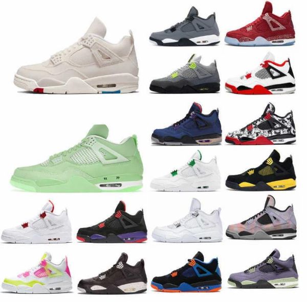 4 4s basketball shoes men women sneakers university blue mushroom metallic shimmer purple black cat lucky tour size 36-48
4 4s basketball shoes men women sneakers university blue mushroom metallic shimmer purple black cat lucky tour size 36-48
