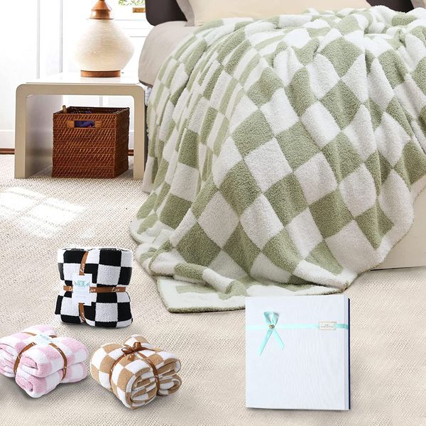 checkered blanket knitted checkerboard check warm comfortable fluffy soft comfortable plush bed the gift
checkered blanket knitted checkerboard check warm comfortable fluffy soft comfortable plush bed the gift