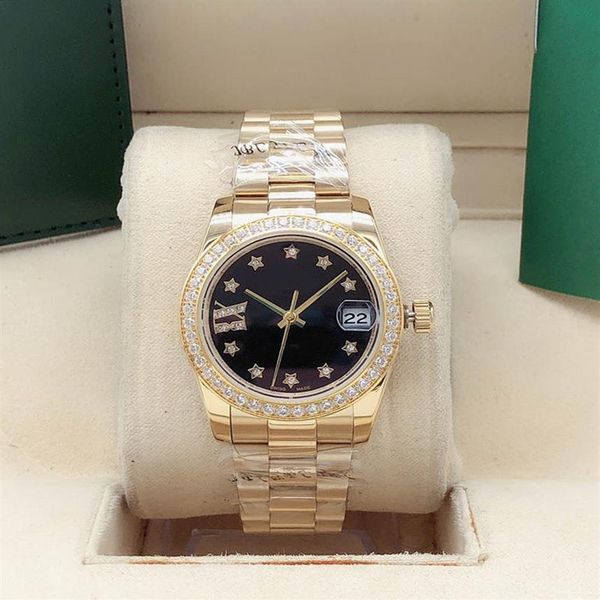 ladies automatic mechanical watch 31mm sapphire fashion classic casual waterproof stainless steel foldable button234z, Slivery;brown
ladies automatic mechanical watch 31mm sapphire fashion classic casual waterproof stainless steel foldable button234z, Slivery;brown