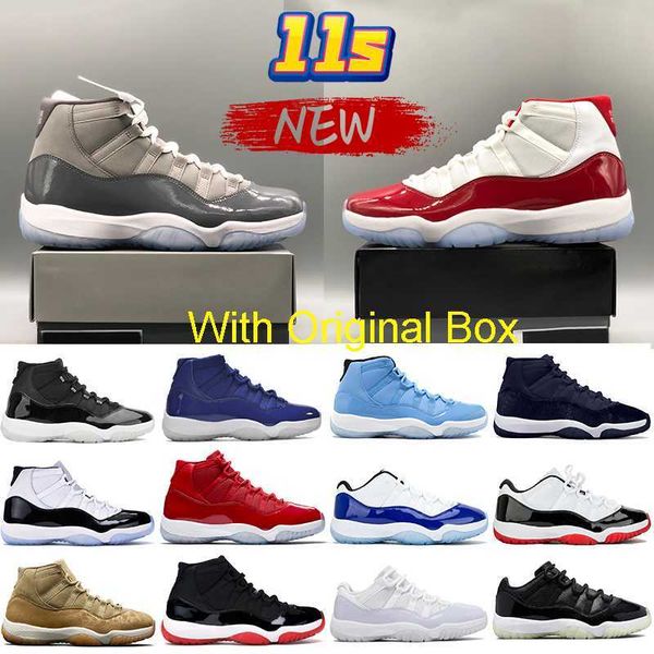 with original box jumpman 11 11s retro basketball shoes mens cool grey cherry midnight navy velvet 25th anniversary 72-10 royal university b
with original box jumpman 11 11s retro basketball shoes mens cool grey cherry midnight navy velvet 25th anniversary 72-10 royal university b