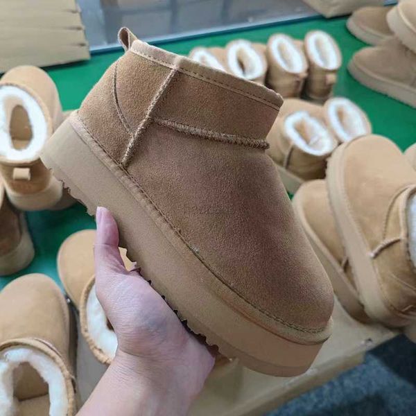 ultra mini boot designer woman platform snow boots australia fur warm shoes real leather chestnut ankle fluffy booties for women, Black
ultra mini boot designer woman platform snow boots australia fur warm shoes real leather chestnut ankle fluffy booties for women, Black
