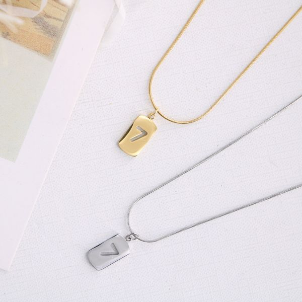 luxury brand designer pendants necklaces letter choker pendant statement choker necklace beads chain jewelry accessories gifts, Silver
luxury brand designer pendants necklaces letter choker pendant statement choker necklace beads chain jewelry accessories gifts, Silver