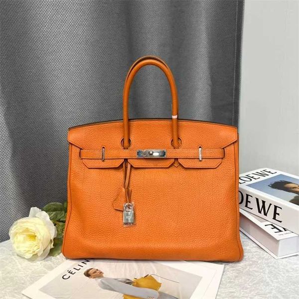 designer bags birkin herme handbags leakage detection 9.8 new brikin 35 bag womens handbag with orange silver button
designer bags birkin herme handbags leakage detection 9.8 new brikin 35 bag womens handbag with orange silver button