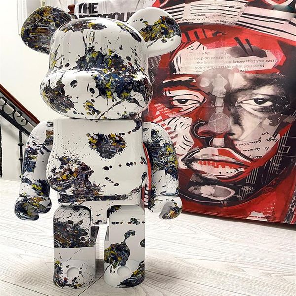 bearbrick 28cm violent bear building blocks bear jackson splash ink trend doll hand-made blind box model ornaments181v
bearbrick 28cm violent bear building blocks bear jackson splash ink trend doll hand-made blind box model ornaments181v