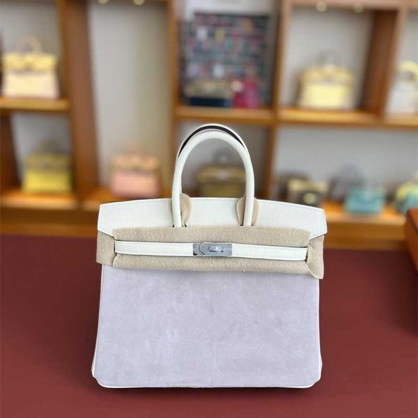 herme birkin handbags suede 4w taro purple color blocking bag swift i2 cream white nata25 silver button full hand sewn women's bag 
herme birkin handbags suede 4w taro purple color blocking bag swift i2 cream white nata25 silver button full hand sewn women's bag