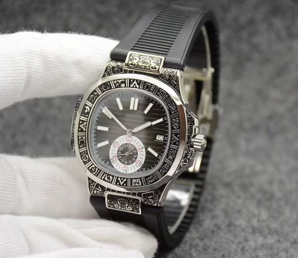 designer classic mens watch strong fine steel case high hardness mineral glass mirror built in full automatic multi function mechanical move, Slivery;brown
designer classic mens watch strong fine steel case high hardness mineral glass mirror built in full automatic multi function mechanical move, Slivery;brown