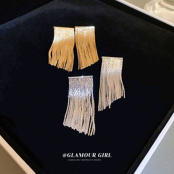 designer jewelry earrings dangle 925 domineering fashion retro earrings exaggerated thick chain high-value stud earring temperament tassel p, Silver
designer jewelry earrings dangle 925 domineering fashion retro earrings exaggerated thick chain high-value stud earring temperament tassel p, Silver