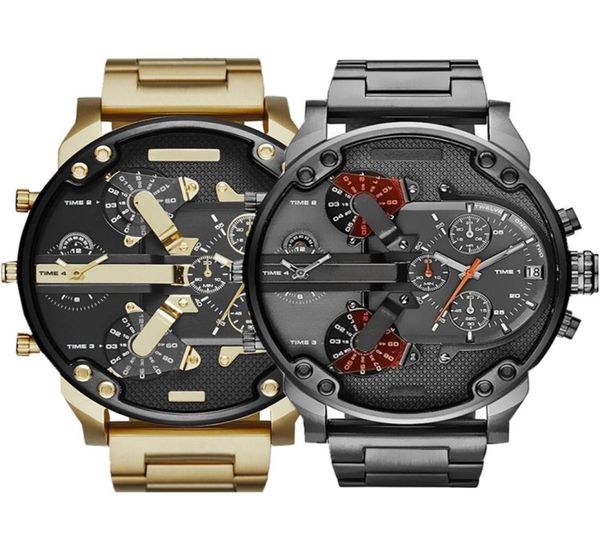 selling sports military mens watches 50mm big dial golden stainless steel fashion watch men luxury wrist watch reloj de lujo4321897, Slivery;brown
selling sports military mens watches 50mm big dial golden stainless steel fashion watch men luxury wrist watch reloj de lujo4321897, Slivery;brown
