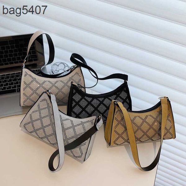 2023 new drill bag 80% discount wholesale and retail inlaid foreign style women's summer version single shoulder underarm lattice leisu
2023 new drill bag 80% discount wholesale and retail inlaid foreign style women's summer version single shoulder underarm lattice leisu