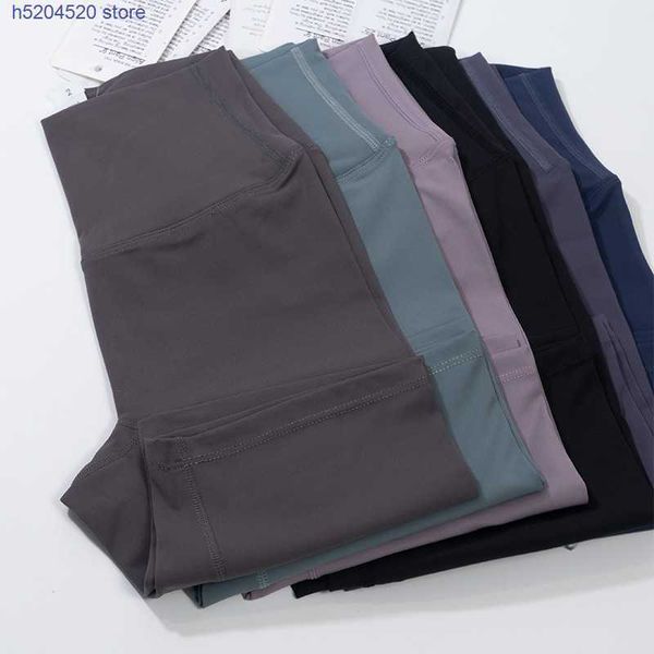 2022 trendy yoga brand lu's leggings women's clothes cropped pants align sports high waist hip lift no embarrassment riding bottom, Black
2022 trendy yoga brand lu's leggings women's clothes cropped pants align sports high waist hip lift no embarrassment riding bottom, Black
