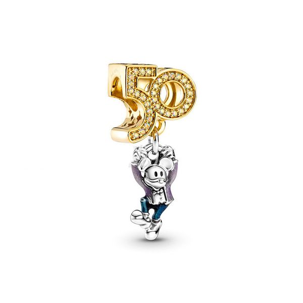 pendant 50th anniversary digital charm bracelet mouse diy fit pandora designer jewelry gift, Bronze;silver
pendant 50th anniversary digital charm bracelet mouse diy fit pandora designer jewelry gift, Bronze;silver